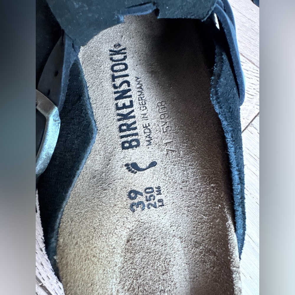 New Birkenstock Boston Braided Black
Suede Leather sz: 39 | 8-8.5 - Picture 6 of 8
